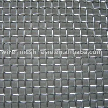 8mm opening mesh 3x3 100x100mm crimped wire mesh