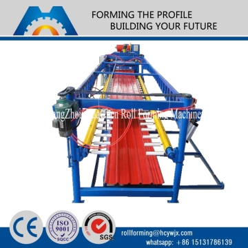 automatic steel sheet manual/ hydraulic stacker