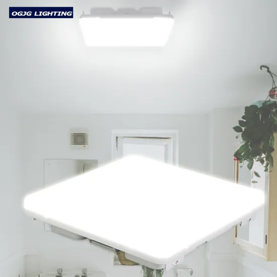 IP65 Waterproof Motion Sensor Modern Square LED Ceiling Lamp for Shower Room
