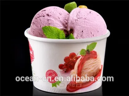 Ice cream paper bowl
