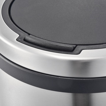 40L Round Recycling Soft-Opening Touch Trash Can