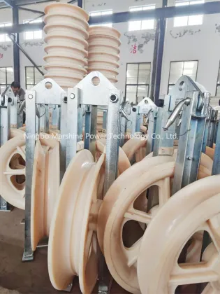 Conductor Pulley Cable Stringing Pulley Block