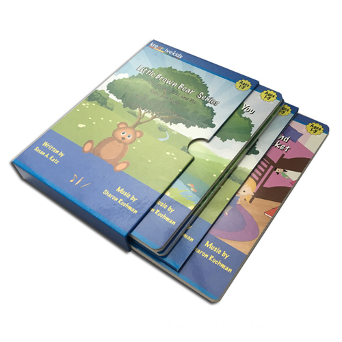 Four Pieces Suit Children Book with Box