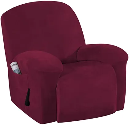 Dyed Stretch Recliner Slipcovers Recliner Office Chair Cover