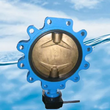 Lug type pinless vulcanized seat buterfly valve