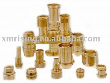 China Xiamen manufacturer of metal Brass CNC turning parts
