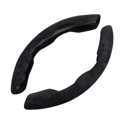 Custom Multi-Colored Imported Suede Car Steering Wheel Covers