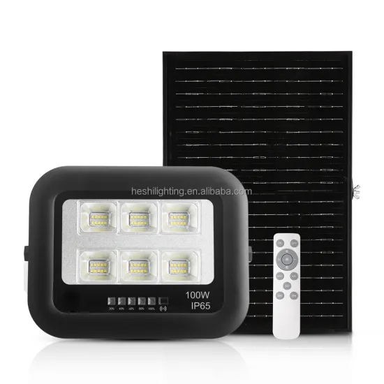 High-Quality 200W Solar LED Flood Light with Lithium Battery - Heshi Factory Price