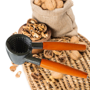 Wooden Handle Nutcracker Peeler Cracked Almond Walnut Pecan Hazelnut Nut Kitchen Nut Peeling Machine Clip High Quantity
