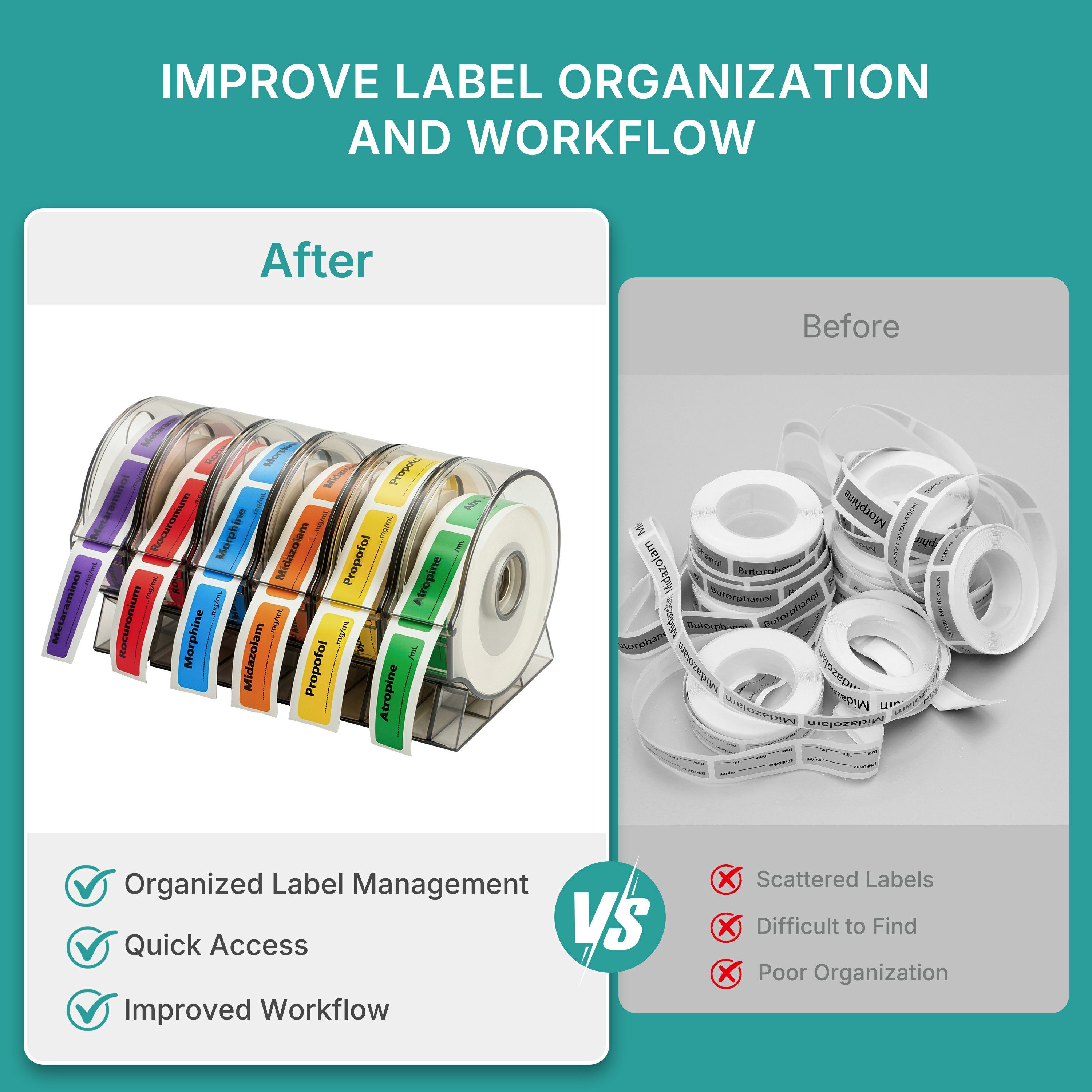 label organizer