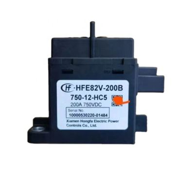 الجهد العالي DC تواصل توصيل الترحيل HFE82V-200B 750-12-HC5 250A 750VDC