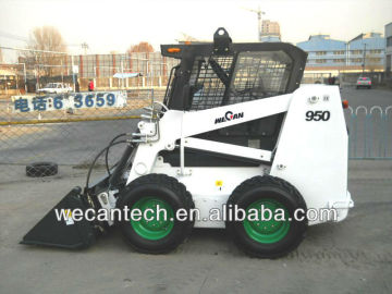 63hp power mini joystick control skid steer loader