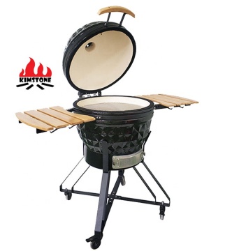 Ceramic Grill Egg BBQ Oven - KIMSTONE 24 Inch Barbacoa Asador Chargrill