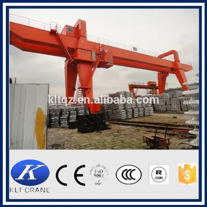 heavy double trolley gantry crane 10 ton