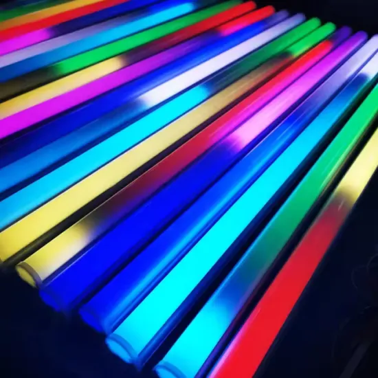 RGB Decorative Fluorescent LED Tube, 14W, IP65, for Indoor/Outdoor, PF0.5, AC65V-265V, Energy Saving PC LED Tube for KTV Bar