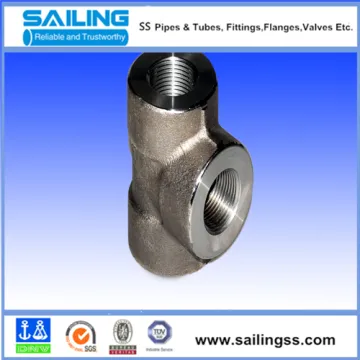Stainless Steel forged Tee ANSI B16.11