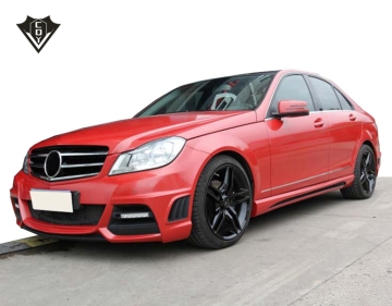 W204 मर्सिडीज-बेंज सी-क्लास 4 दरवाजे के लिए WD बॉडी किट