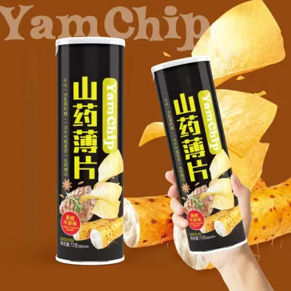 Bucket of potato chips