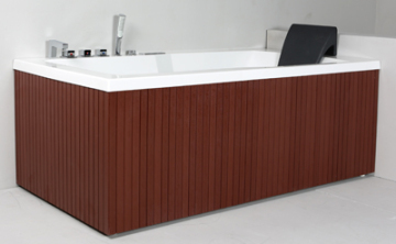One Person Acrylic Indoor Massage Bathtub (JL822)