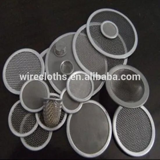 Pelletizer Use 14/88 Stainless Steel Wire Mesh Filter