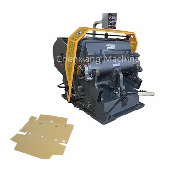 Semi-Auto Die Cutting Machines for Cardboard, Paper, and Carton Box Manufacturing