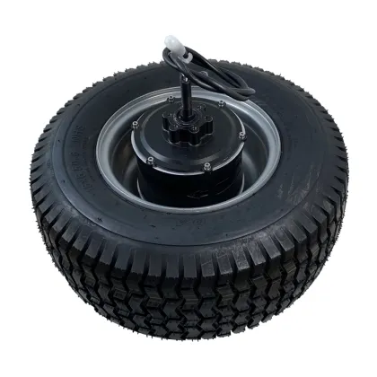 High-Torque Hall-Effect Gear Hub Motor for Electric Golf Carts: 16*6 S, 100N.m Sensor