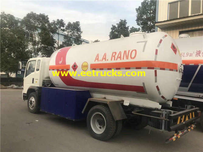 5000 Litres Propane Dispenser Tank Trucks