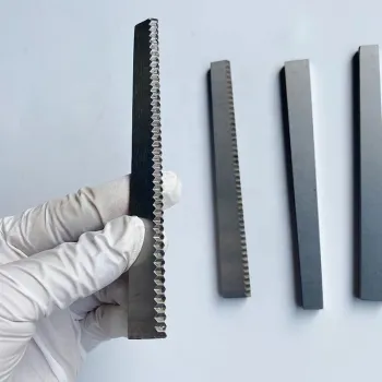 Zig Zag Cutting Knife Blade for Food Bags Packaging Machines