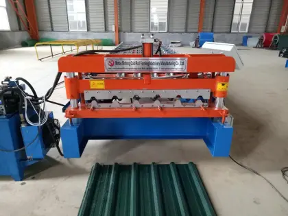 Cangzhou Shitong Single Layer Roof Panel Roll Forming Machine