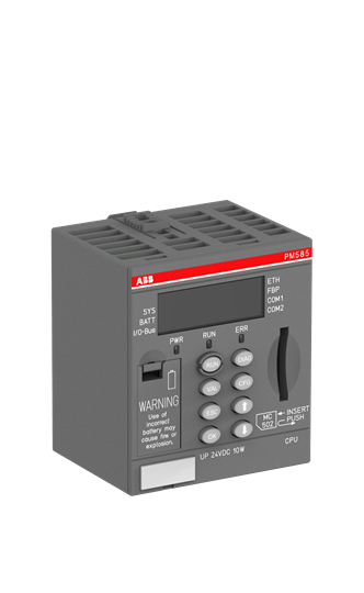 وحدة وحدة المعالجة المركزية AC500 PLC PM585-ETH