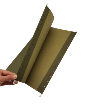 High Quality FC Size Fashion Paper Suspension File Folders - Large Capacity Office Supplies with Hook