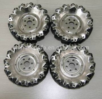 A set of (6 inch) 152mm mecanum wheels / Bearing Rollers