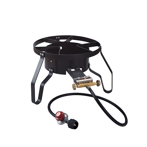 Stufa del bruciatore a gas BBQ a 5 "a pressione rotonda