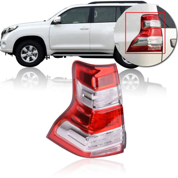 LUXESOEM 81560-0G020 81550-0G020 LED Tail Light for Prado 2014 FJ150 GRJ150