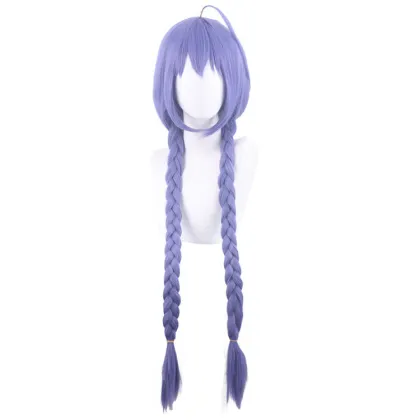 100cm Blue Long Braids Synthetic Wig - Roxy Migurdia Cosplay Wig