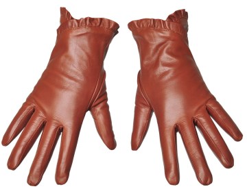 Fashion Lady Leather Glove (YZLG12)