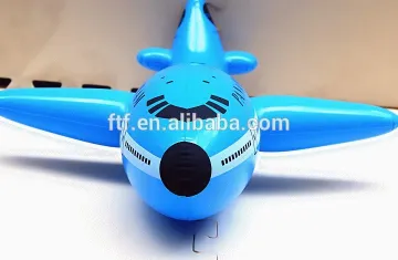 inflatable air china plane plastic model toys for kids