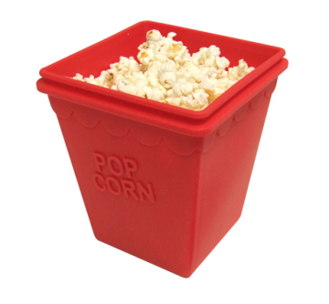 Microwave silicone Magic Popcorn maker bowl
