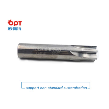 Shaped Carbide straight reamers for steel