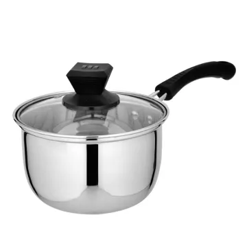 Thicken Milk Pot With Stainless Steel Double Bottom