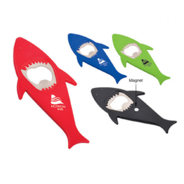 Stylish Shark-Shaped Bottle Opener with Magnetic Base – Perfect Gadget Accessory