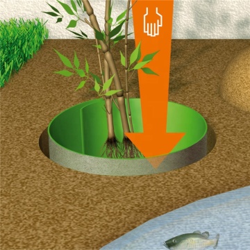 Chela de membrana de árvore Raiz HDPE de 0,5 mm de barreira