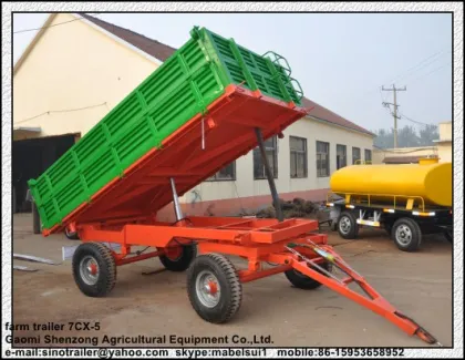 tractor farm trailer