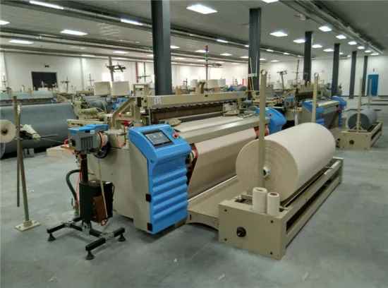 Cloth Making Machines Air Jet Loom Cotton Fabric Weaving Machinery