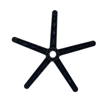 Pentagonal base Plastic Furniture Accessories plastic parts