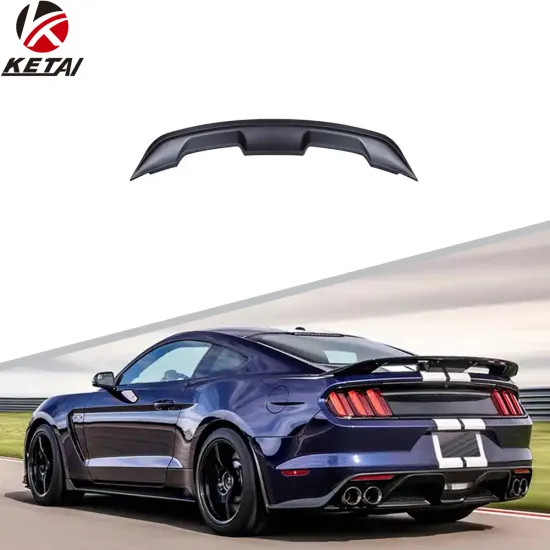 GT500 A Style Blow Molding Rear Wing Spoiler for Mustang 2015-2021
