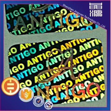 Murah anti fake Sticker Printing Hologram Sticker Label