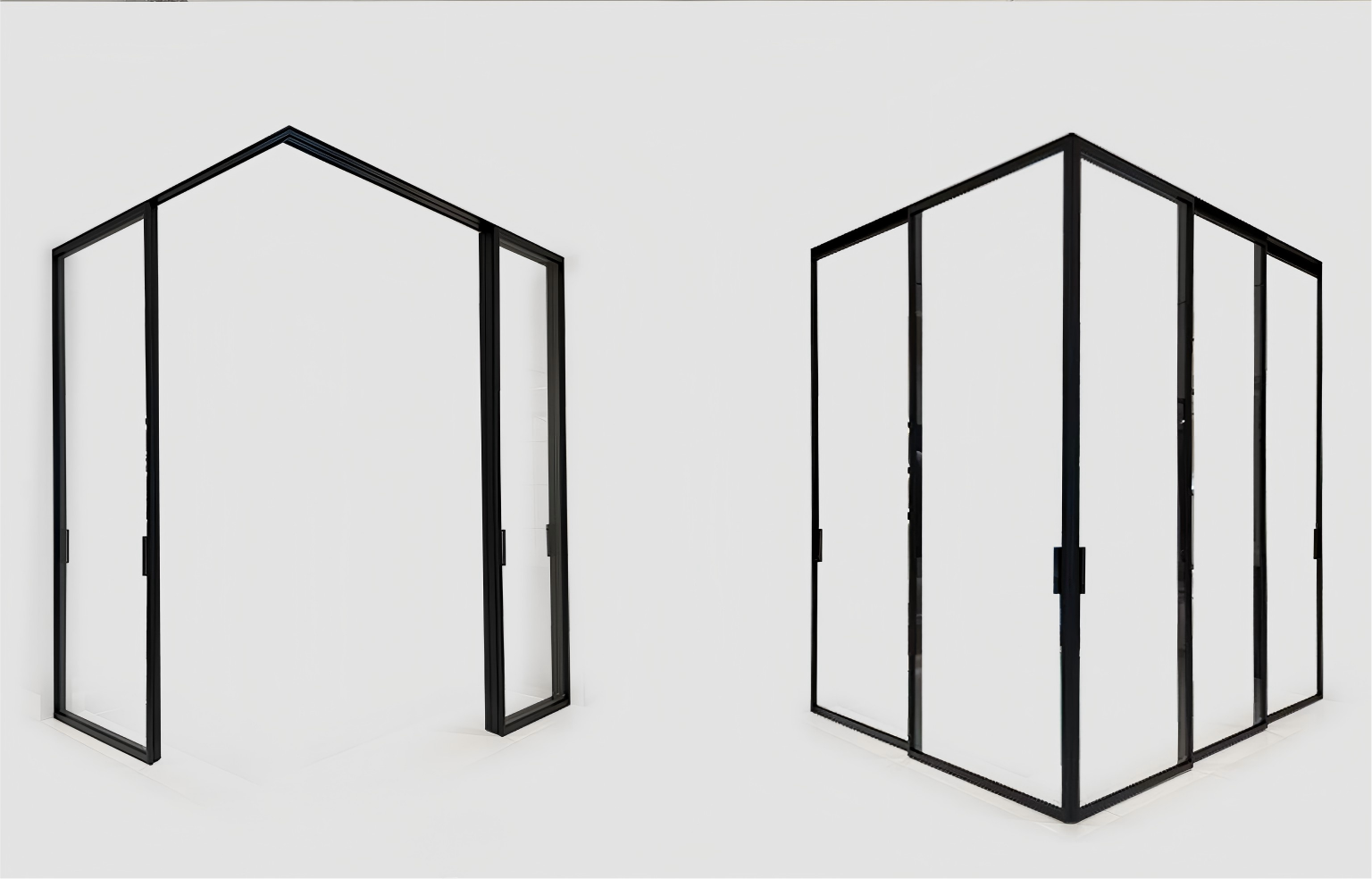 slim frame sliding doors