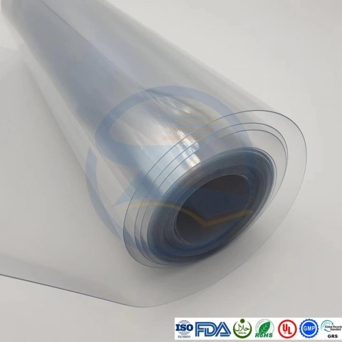 0.6mm thick rigid clear PLA sheet biodegradable China Manufacturer