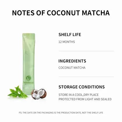 Coconut Matcha instant powder